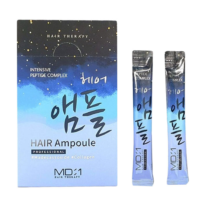 Філер для волосся MD:1 Intensive Peptide Complex Hair Ampoule з пептидним комплексом, 10 мл